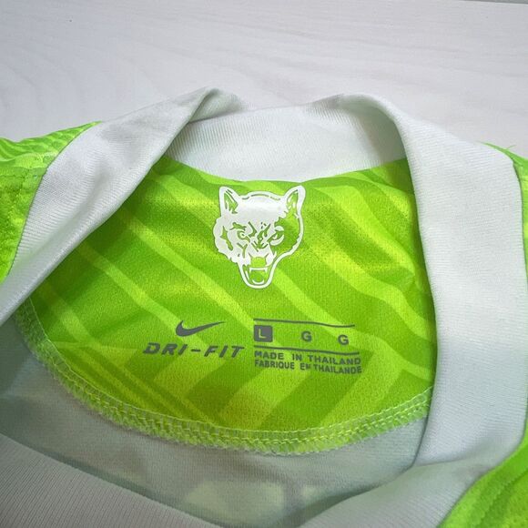 VfL Wolfsburg Nike Jersey Mens Large 2022-23 Home Bundesliga Soccer Football Kit - Picture 6 of 8